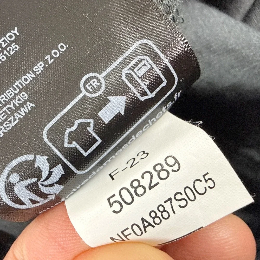 The North Face Mens Field Cargo Pants Size M Dark Gray Elastic Waist NF0A887S